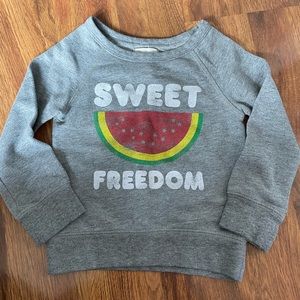 PEEK sweatshirt EUC Size 2-3